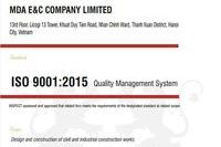 ISO 9001 (품질경영시스템 인증서)